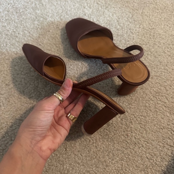 LOQ Felipa satin slingback heels (size 37) - Picture 5 of 9